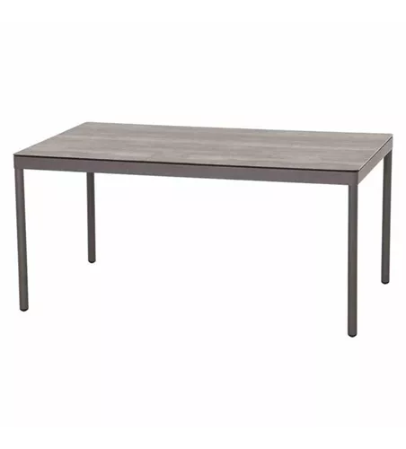 Siena Garden Carim Casual-Dining-Tisch 140x80cm matt graphit