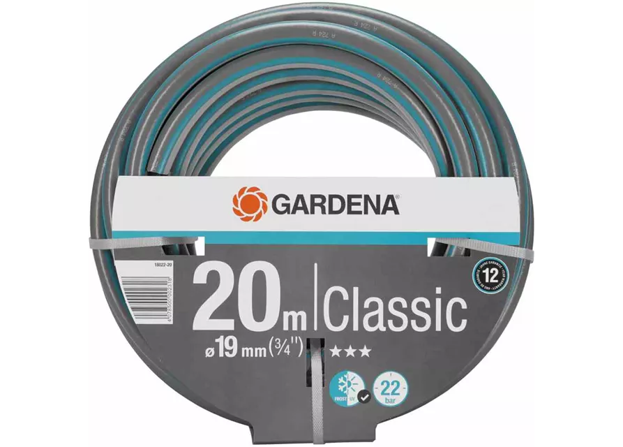 Gardena Gartenschlauch Classic 20 mm (3/4") 20 m bis 22 bar Gardena Gartenschlauch Classic 20 mm (3/4") 20 m bis 22 bar