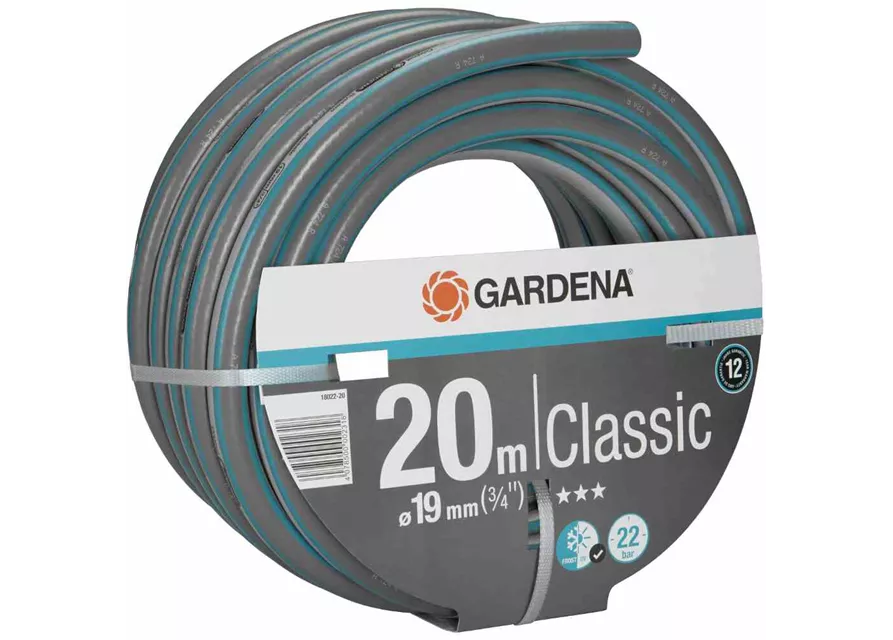 Gardena Gartenschlauch Classic 20 mm (3/4") 20 m bis 22 bar Gardena Gartenschlauch Classic 20 mm (3/4") 20 m bis 22 bar