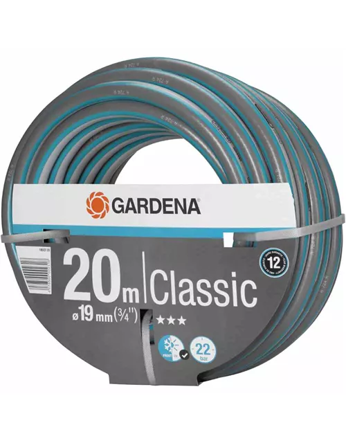 Gardena Gartenschlauch Classic 20 mm (3/4") 20 m bis 22 bar Gardena Gartenschlauch Classic 20 mm (3/4") 20 m bis 22 bar