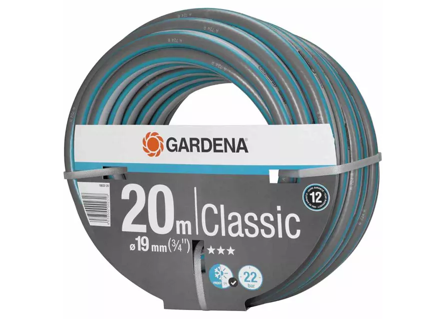 Gardena Gartenschlauch Classic 20 mm (3/4") 20 m bis 22 bar Gardena Gartenschlauch Classic 20 mm (3/4") 20 m bis 22 bar
