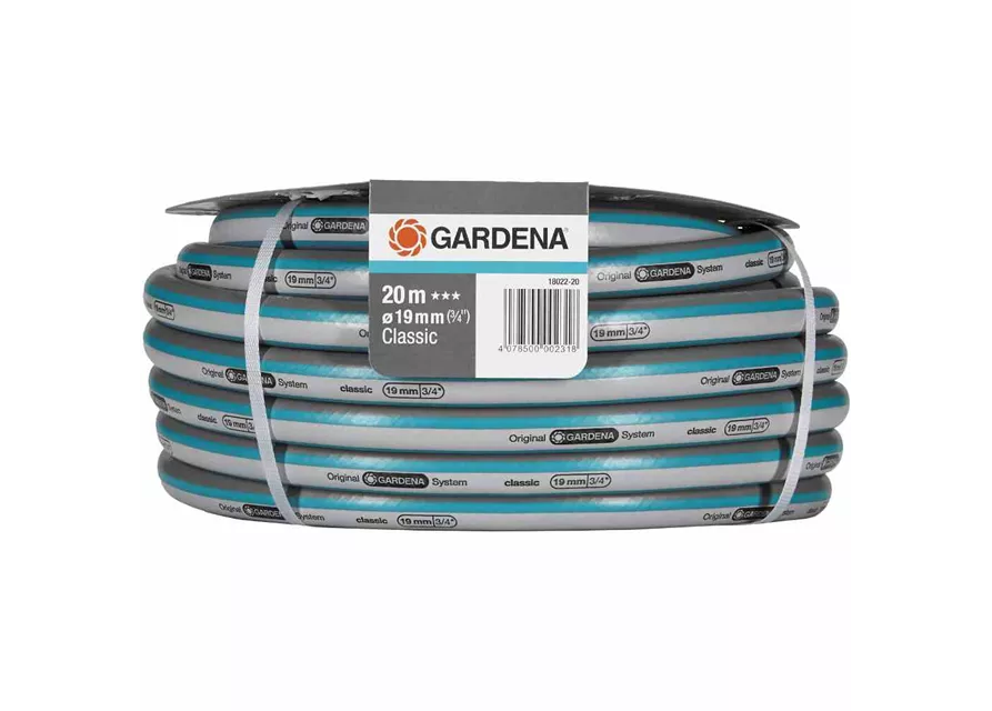 Gardena Gartenschlauch Classic 20 mm (3/4") 20 m bis 22 bar Gardena Gartenschlauch Classic 20 mm (3/4") 20 m bis 22 bar