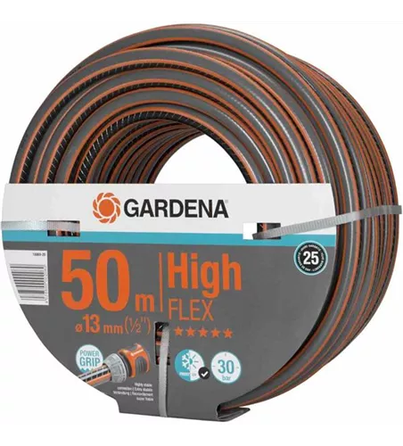 Gardena Gartenschlauch Comfort HighFlex 13 mm (1/2") 50 m mit PowerGrip 30 bar