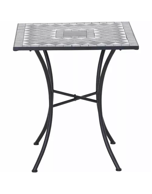 Siena Garden Como Mosaik Gartentisch 64x64x71cm Stahl/Keramik 
