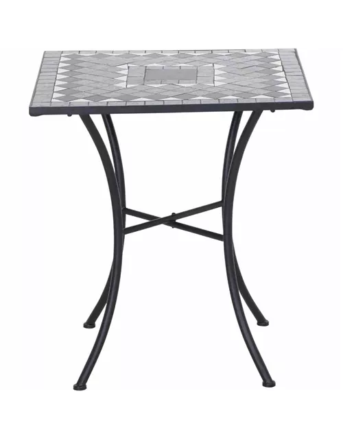 Siena Garden Como Mosaik Gartentisch 64x64x71cm Stahl/Keramik 