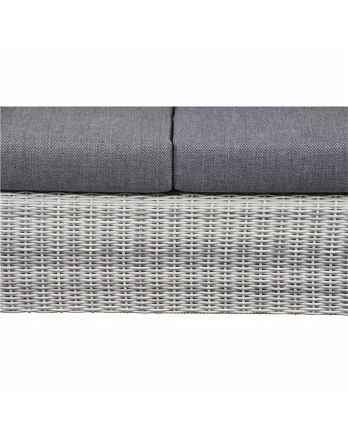 Siena Garden Corido Endmodul links inkl. Kissen Aluminium/Geflecht 