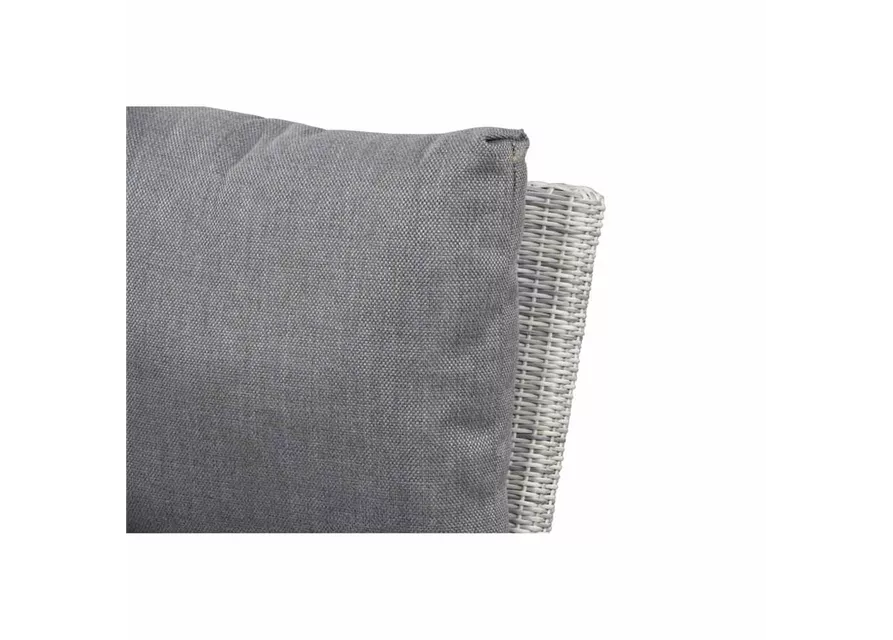 Siena Garden Corido Endmodul links inkl. Kissen Aluminium/Geflecht 