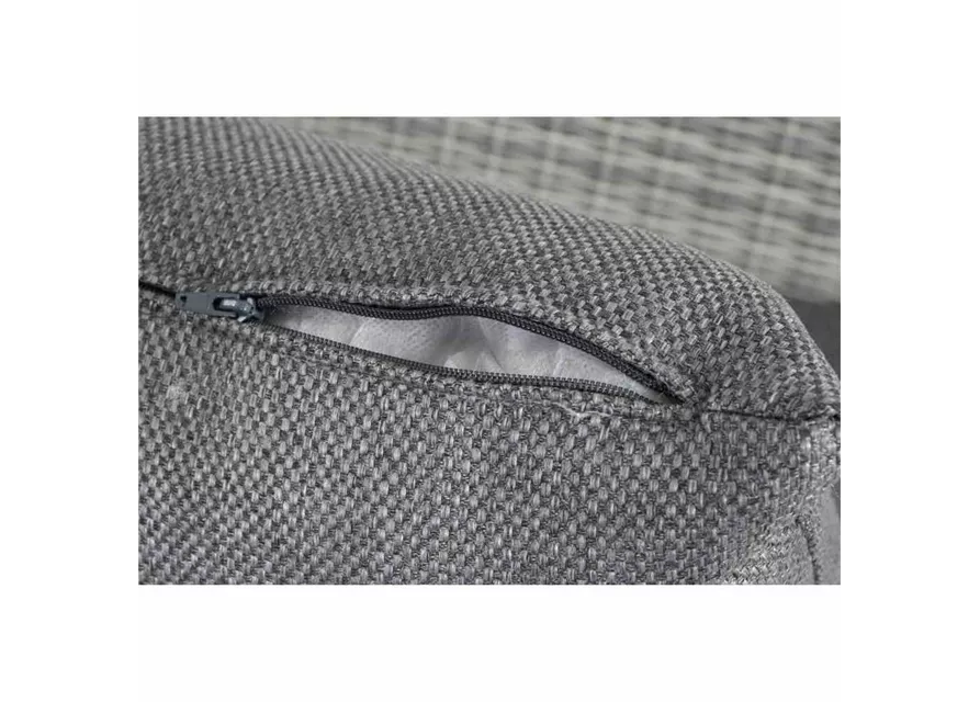 Siena Garden Corida Mittelmodul inkl. Kissen Aluminium/Geflecht 