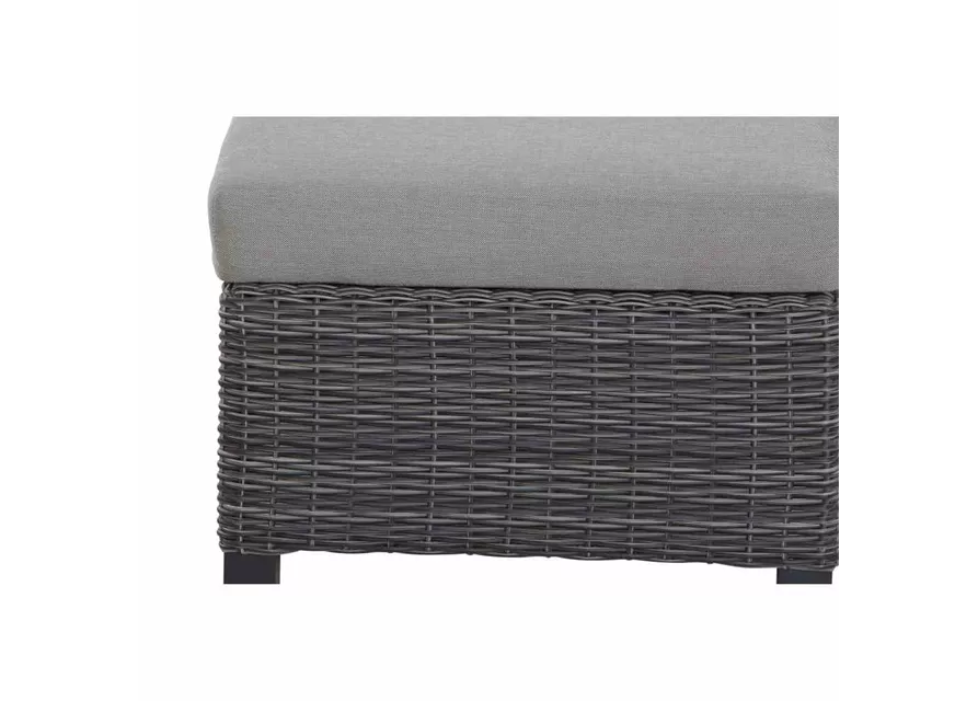 Siena Garden Cordio Loungehocker Gardino®-Geflecht/Polster 