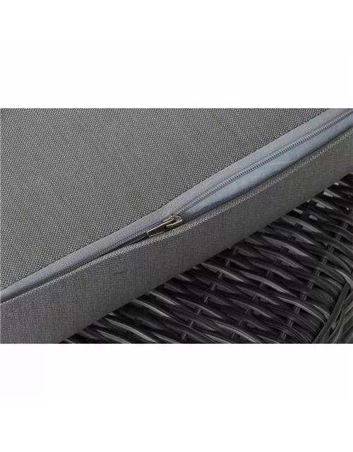 Siena Garden Cordio Loungehocker Gardino®-Geflecht/Polster 