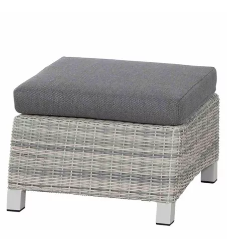 Siena Garden Corido Loungehocker Gardino®-Geflecht/Polster 