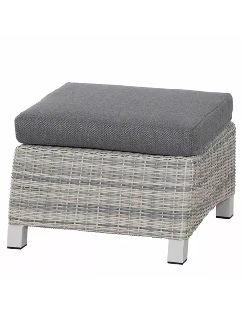 Siena Garden Corido Loungehocker Gardino®-Geflecht/Polster 