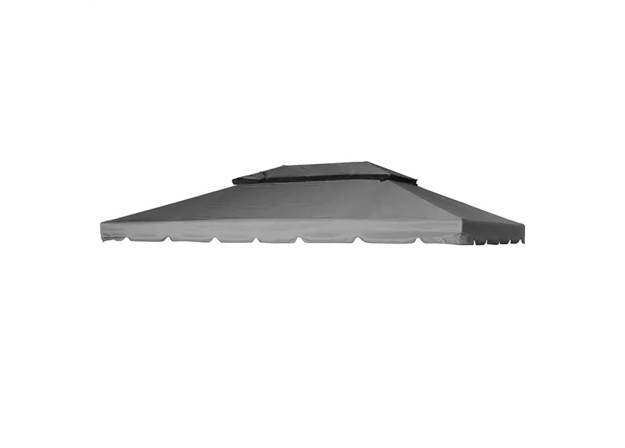 Siena Garden Ersatzdach zu Pavillon Dubai 300x400cm, grau 