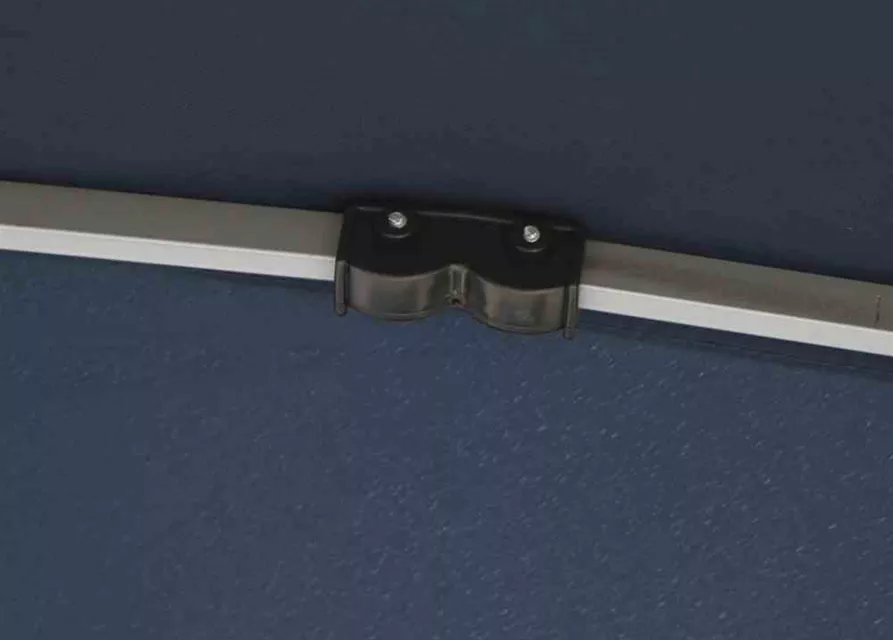 Siena Garden Faltpavillon quadratisch 300x300 cm weiß/blau