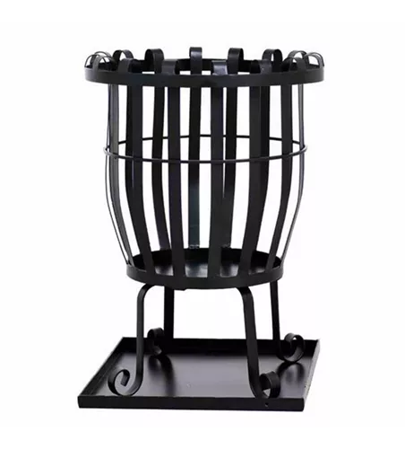 Siena Garden Feuerkorb Pagia, Ø39cmx51cm schwarz Stahl 