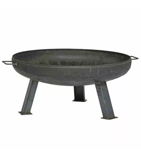 Siena Garden Feuerschale XXL anthrazit Ø 85cm Stahl