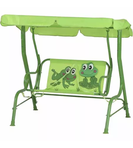 Siena Garden Kinderschaukel Froggy 75x115x118 cm grün