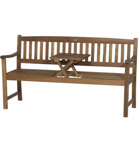 Siena Garden Florida 3-Sitzerbank 159cm mit Tisch Akazie 