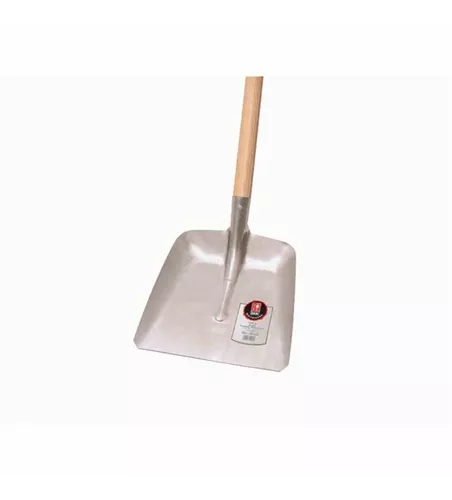 Ideal Randschaufel ohne Stiel Größe 9, 380 x 380 mm, Silber 