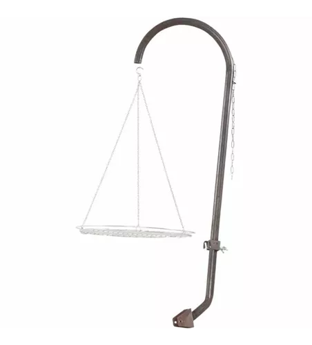 Siena Garden Grillgalgen 75x130x77 cm anthrazit Metall 