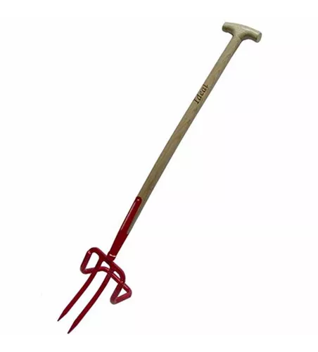 Ideal Unkrautstecher mit Stiel und 2 Bajonettzinken, 85 cm