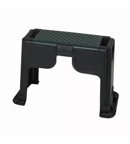 Siena Garden Kniebank 58x37x20 cm anthrazit und grün Kunststoff