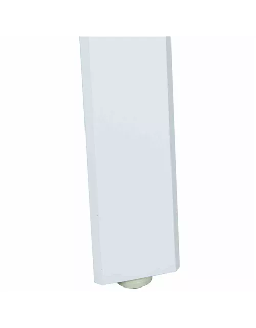 Siena Garden Bartisch Lardo, 140x80x104 cm matt weiß