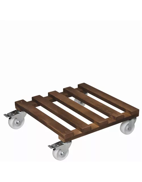 Wagner Pflanzenroller Gigant 45x45 cm Tragkraft 250 kg braun