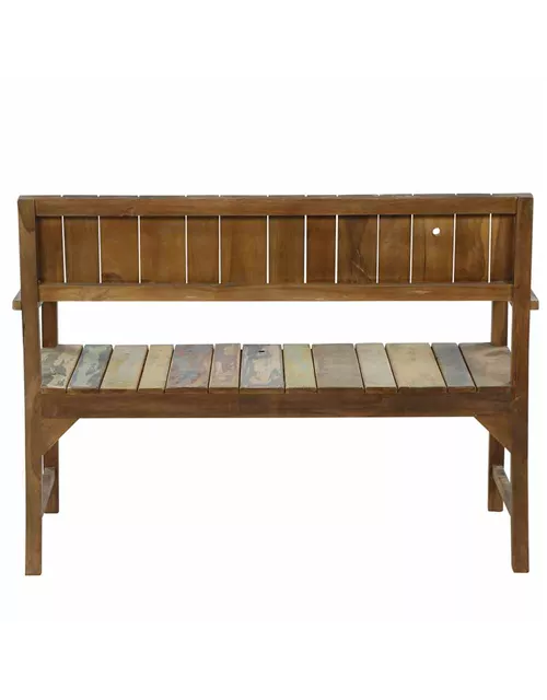 Siena Garden Palu 2-Sitzerbank 124 cm Teak recycelt 