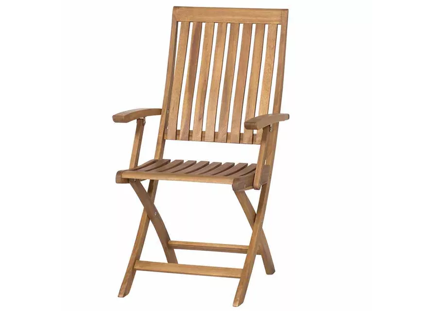 Siena Garden Paleros Klappstuhl mit Armlehne Akazie 