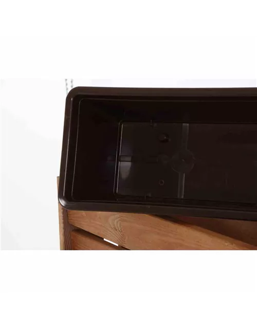 Siena Garden Pflanzregal 4 Ebenen, 65x40x125 cm, aus Kiefernholz