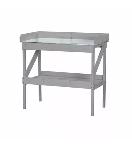 Siena Garden Pflanztisch 100x50x95cm grau, Fichte FSC 100% 