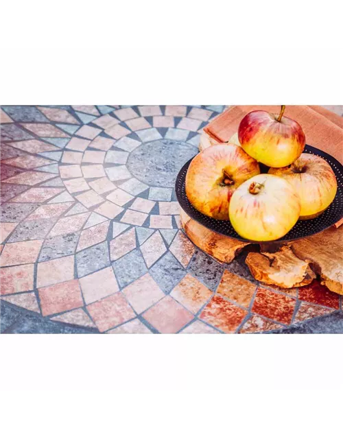 Siena Garden Prato Tisch 64x64cm Eckig Eisen/Mosaikoptik 
