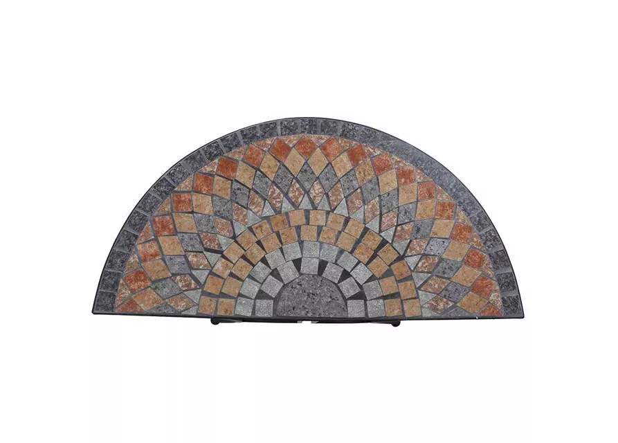 Siena Garden Prato Tisch halbrund 70x35,5cm Stahl