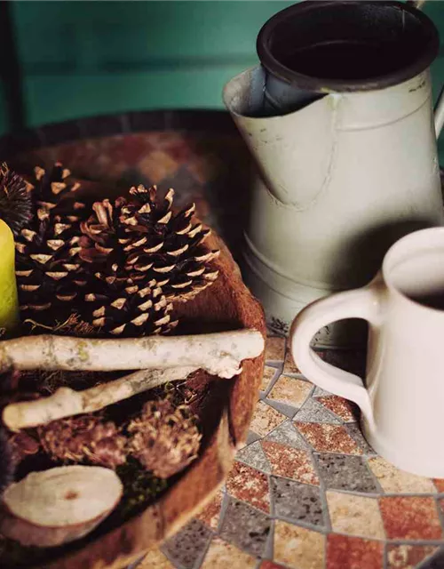 Siena Garden Prato Tisch Ø60cm Eisen/Mosaikoptik 