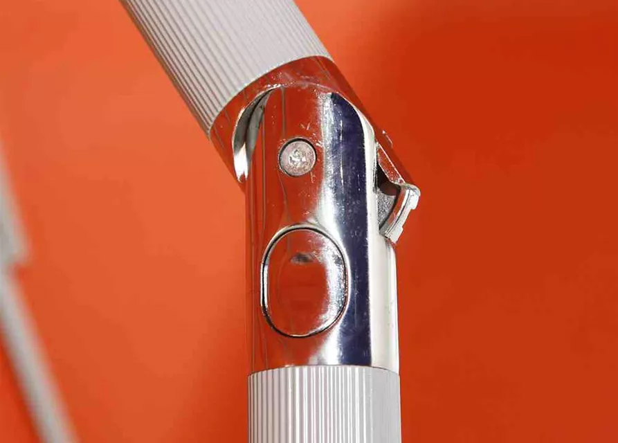 Siena Garden Mittelstockschirm Alu-Push Pro, Ø300 cm, terracotta 