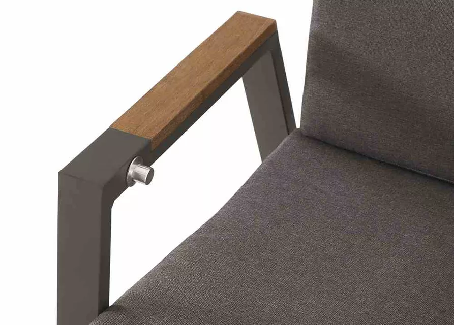 Siena Garden Savona Diningsessel Aluminium/Texfabric 