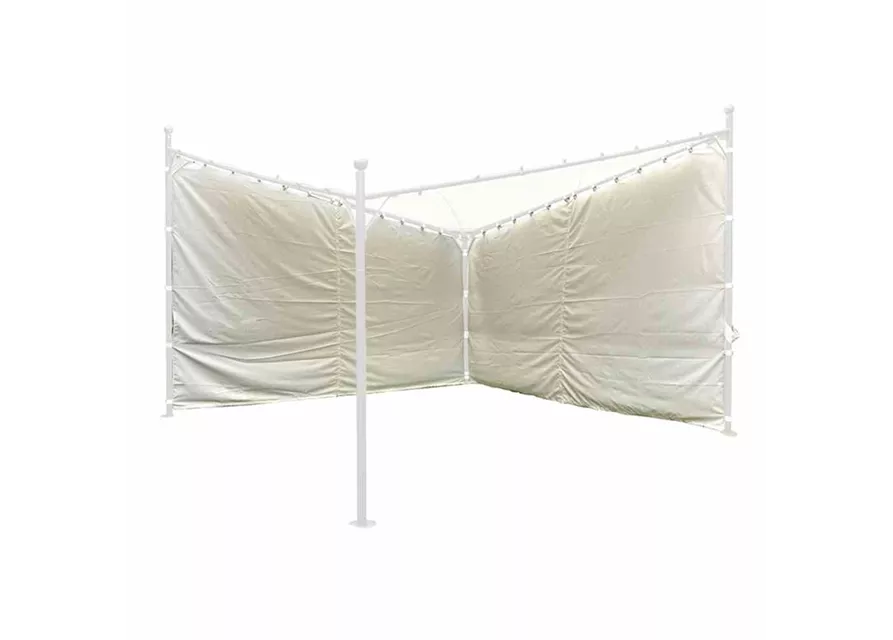Siena Garden Seitenteile zu Pavillon Berlino 400x400cm 