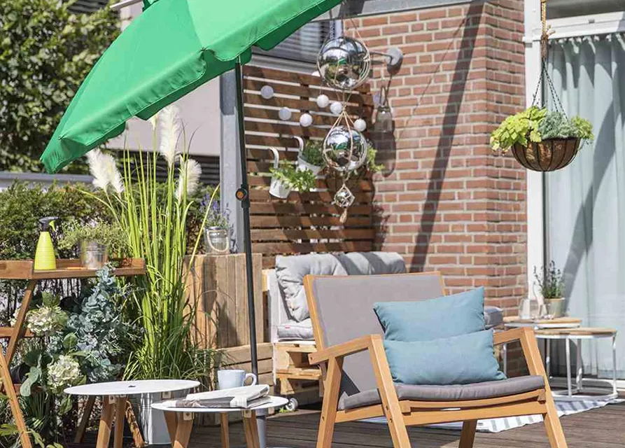 Siena Garden Tropico Schirm Ø 200 cm, terracotta 