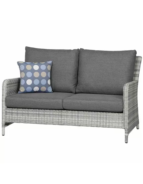 Siena Garden Soria 2-Sitzersofa Geflecht 