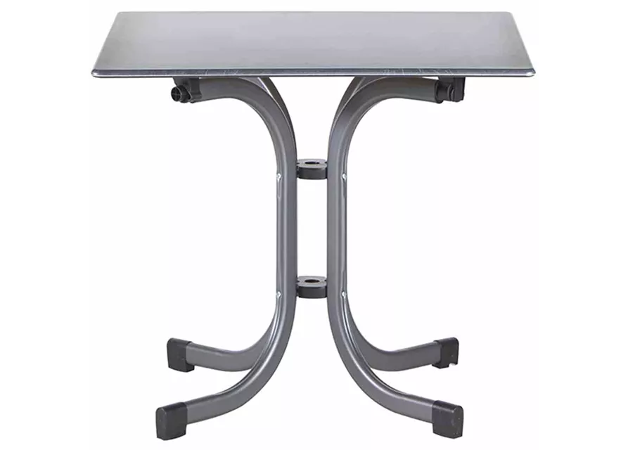 Siena Garden Slim Klapptisch 80x80 cm 