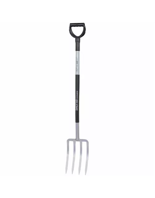 Siena Garden Spatengabel Ergoline mit 4 Zinken, 28x18 cm