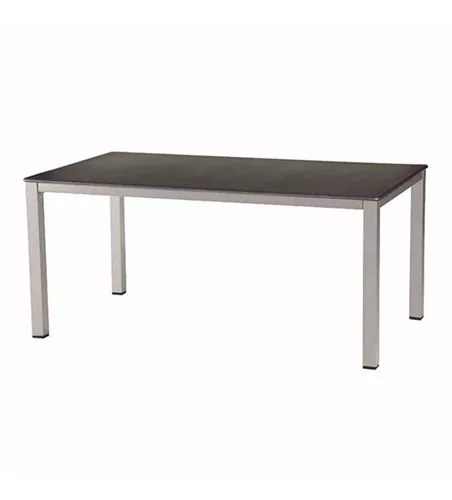 Siena Garden Slim Lofttisch 160x90cm Stahl/Topalit 