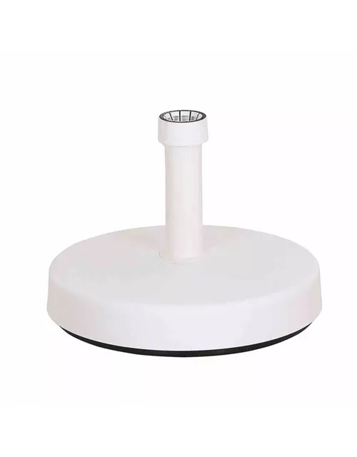 Siena Garden Schirmständer 25 kg, Ø 46x11 cm, weiß