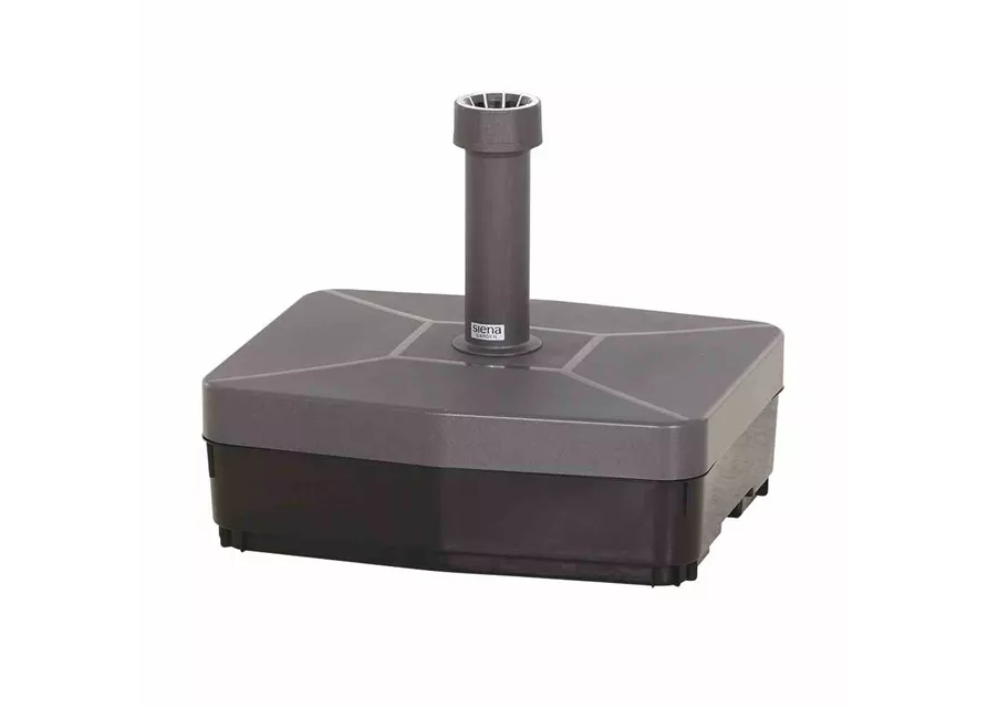Siena Garden Schirmständer, 45 kg, 49x41x16 cm anthrazit