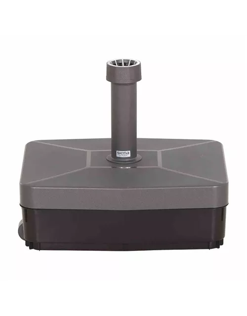 Siena Garden Schirmständer, 45 kg, 49x41x16 cm anthrazit