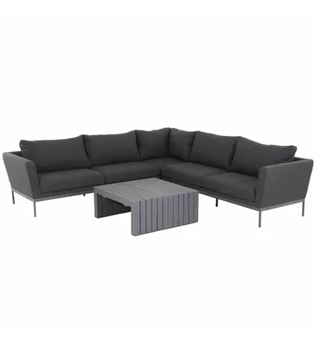 Siena Garden Tango Loungeecke 5-teilig Aluminium/Polster 