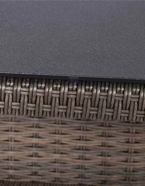 Siena Garden Loungetisch Teramo, 130x75 cm anthrazit