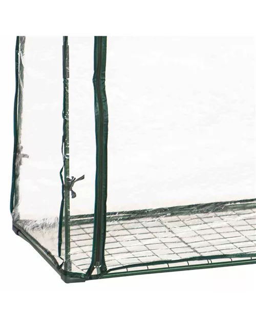 Siena Garden Tomatengewächshaus Basic, 100x50x150 cm grün