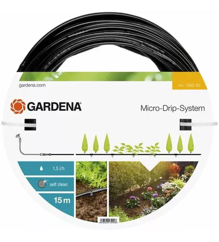 Gardena Tropfrohr Erweiterungs-Set oberirdisch 4,6 mm (3/16") 15 m